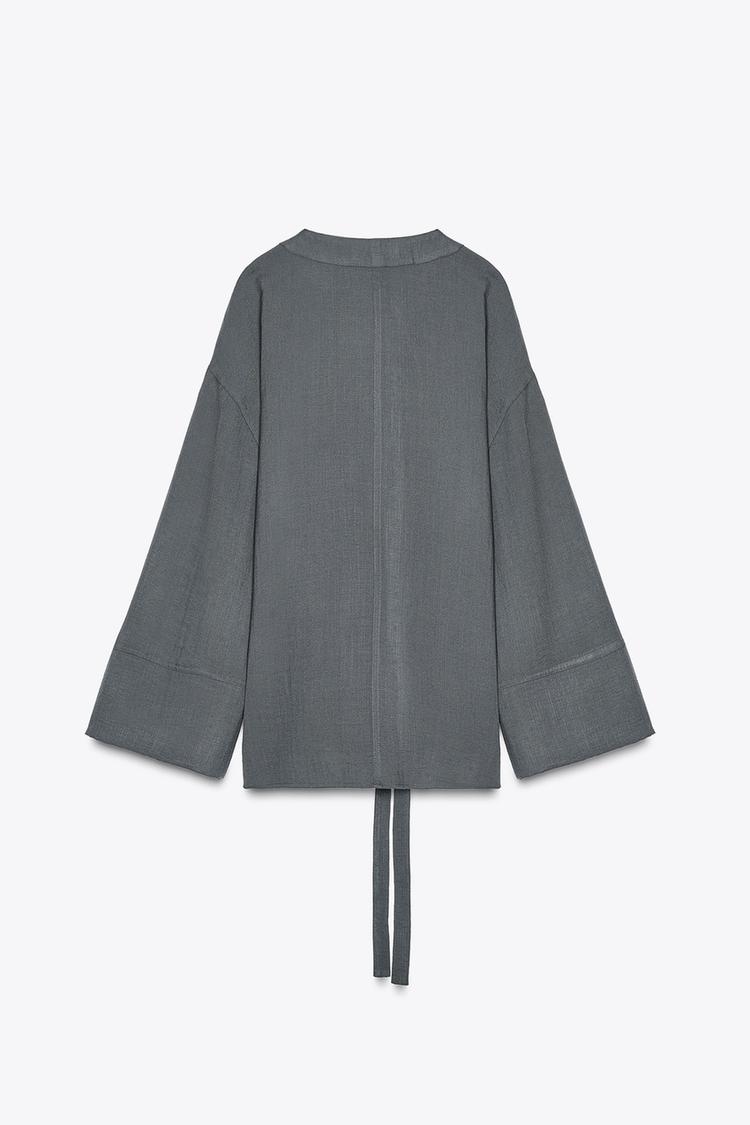 Kimono Jacket with Side Knot