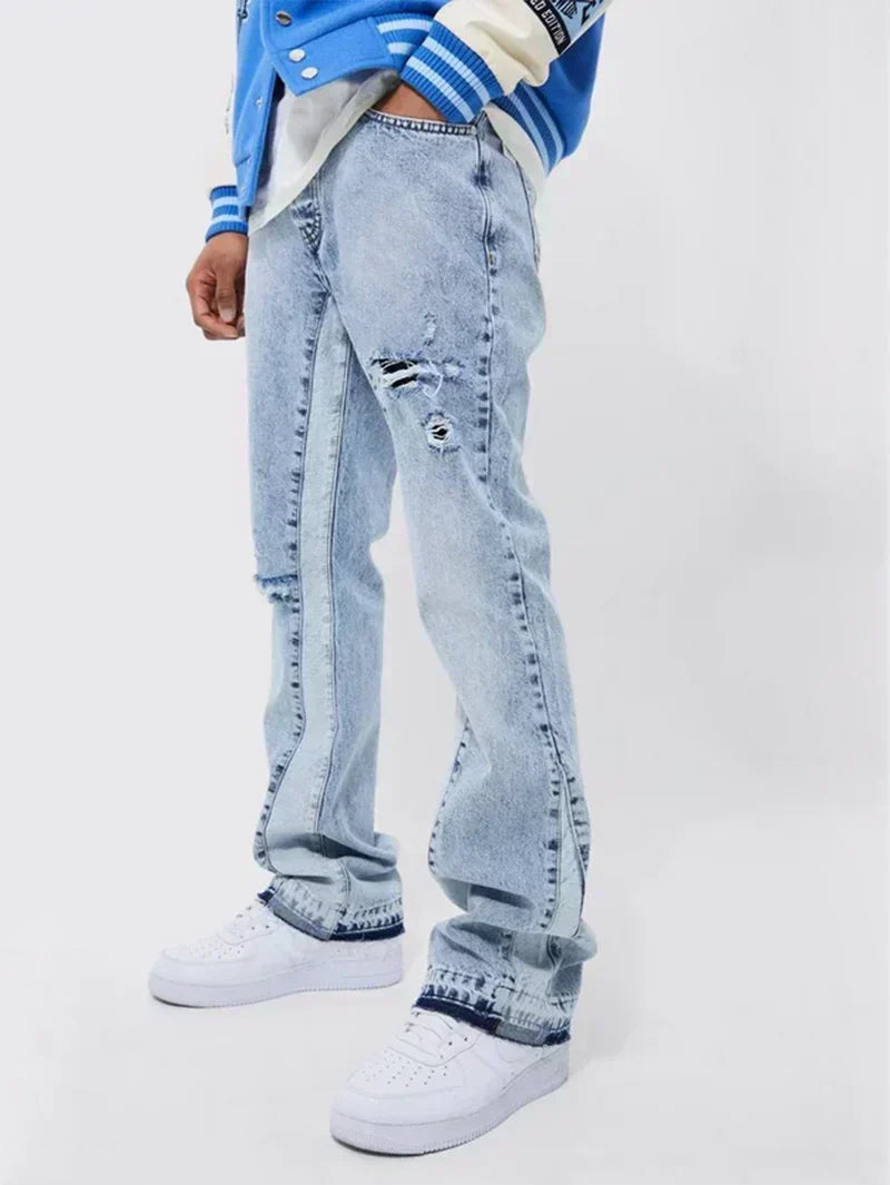 Light Blue Flare Jeans – 212244