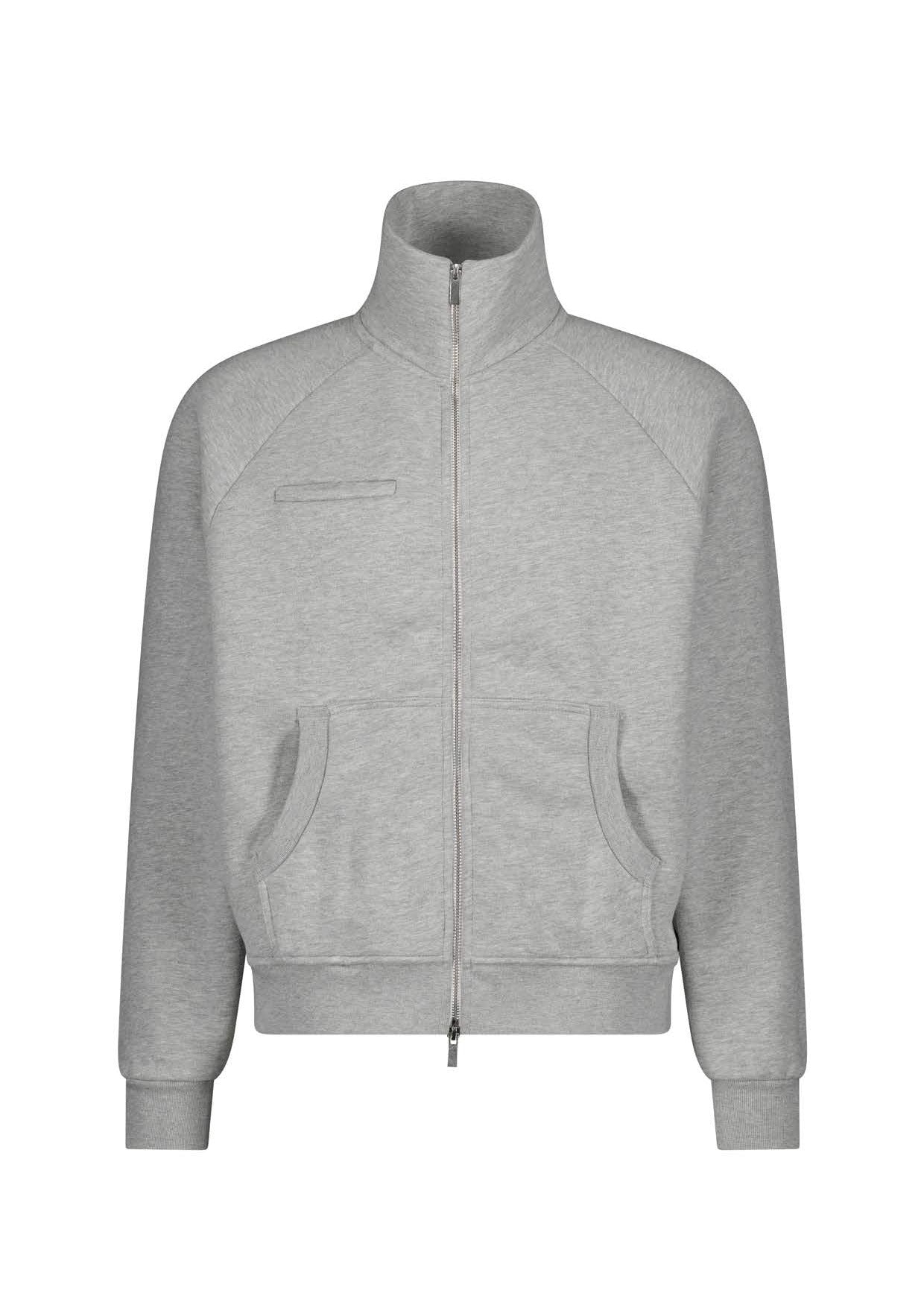 Cozy Track Jacket – Gray