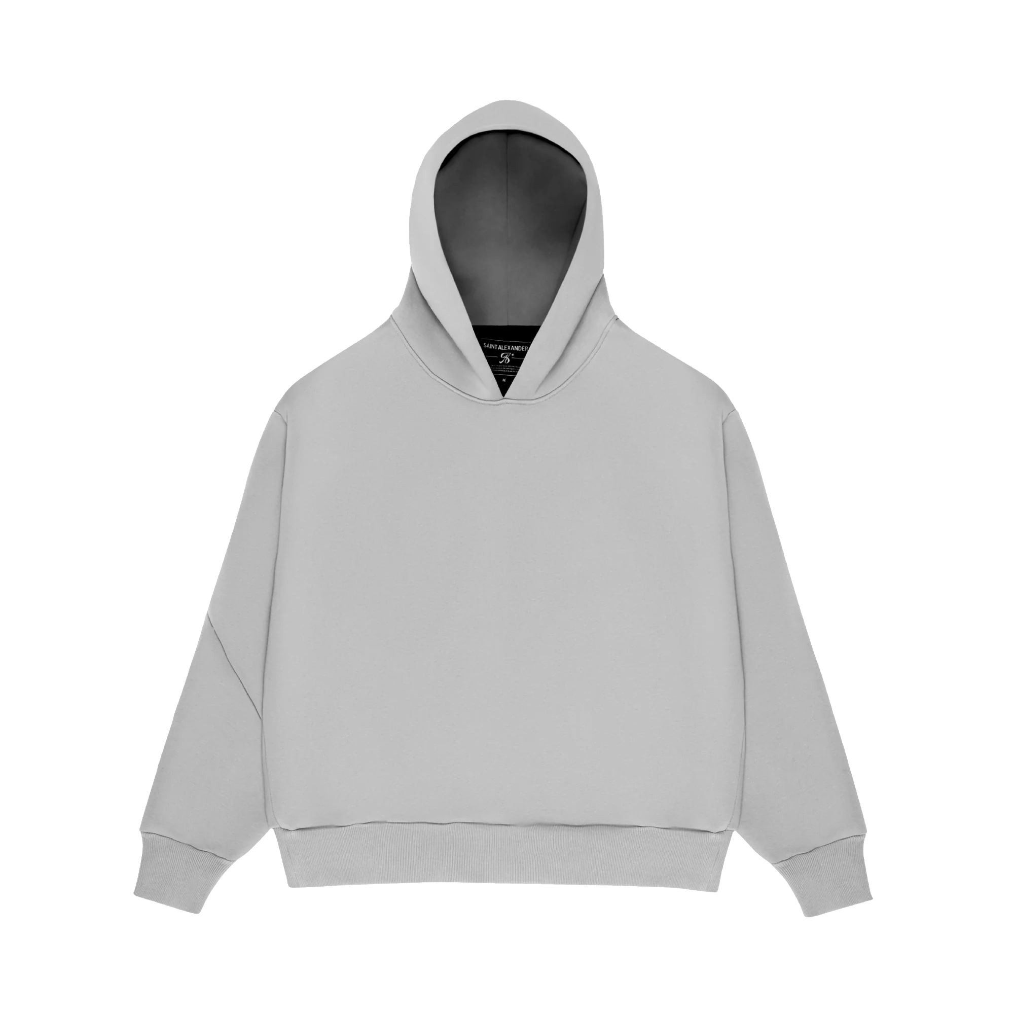 Monochrome Hoodie – Iced Gray