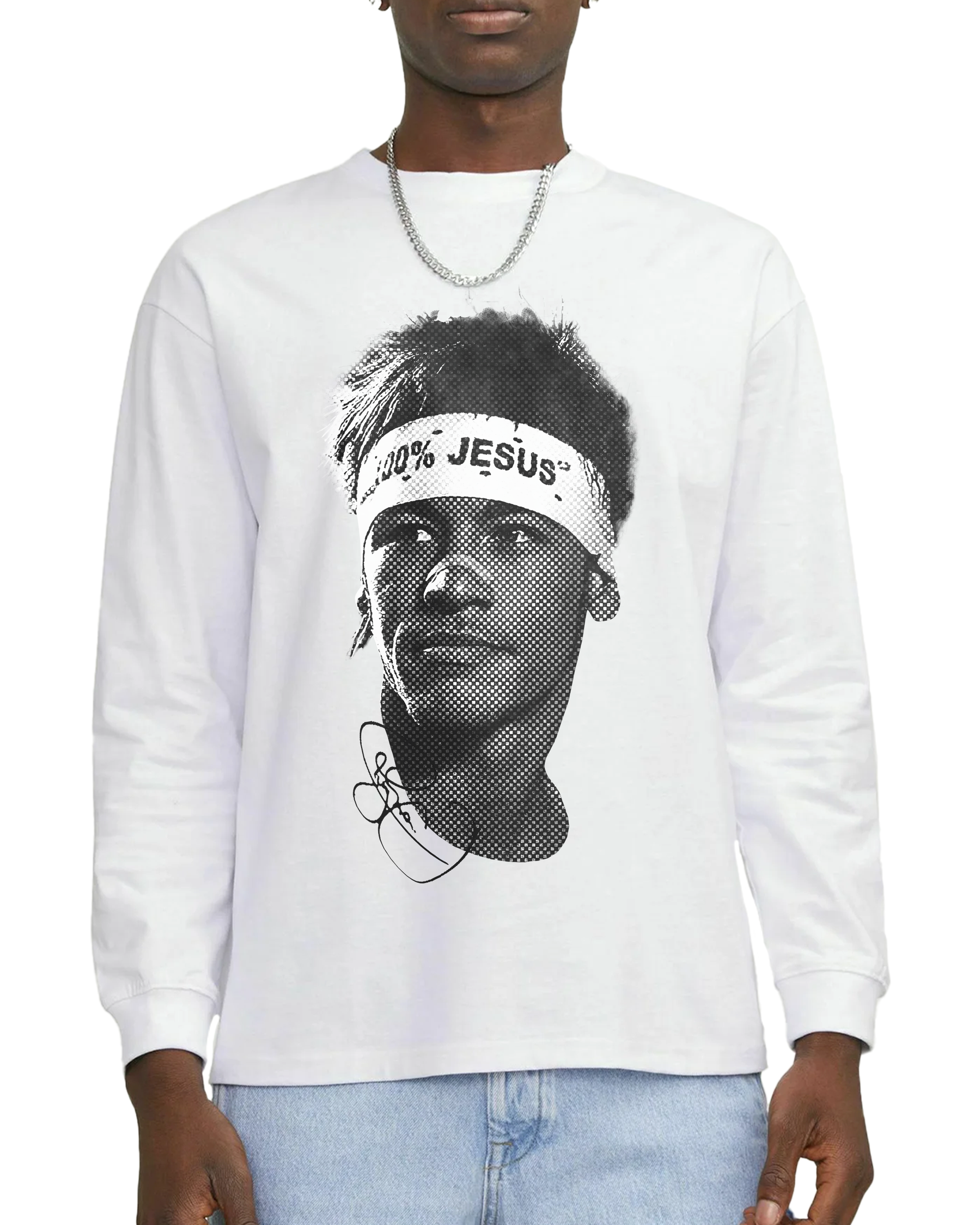 Oversized Neymar Long Sleeve T-Shirt