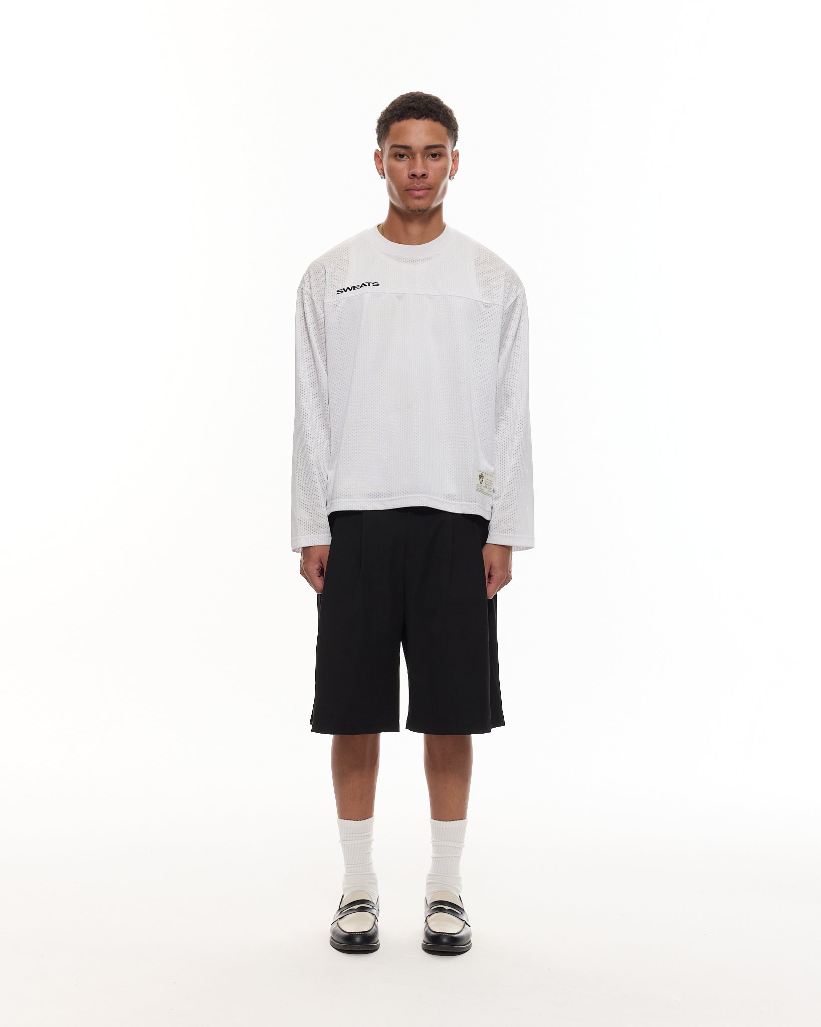 Pleated Shorts – Black