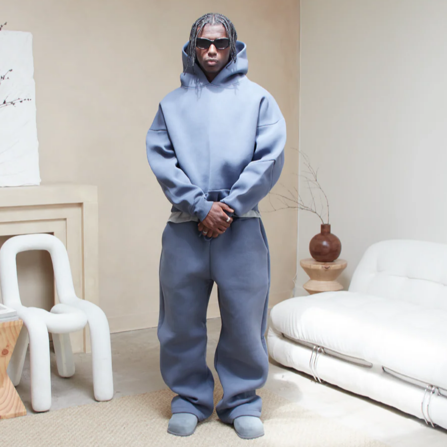 Monochrome Hoodie – Nightfall Brown