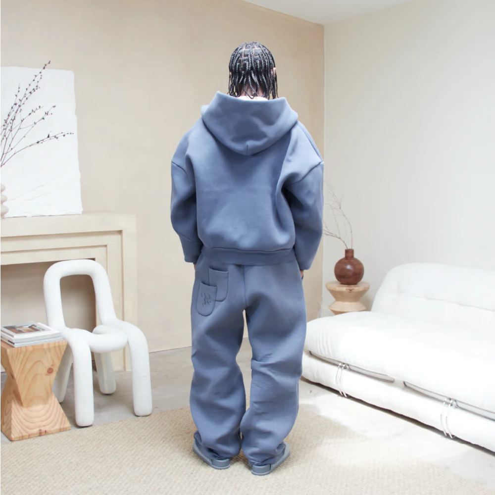 Monochrome Hoodie – Nightfall Brown