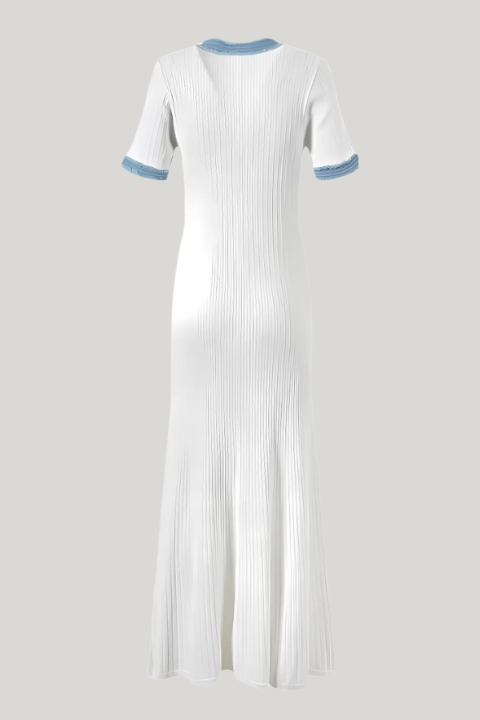 Buttoned Knit Dress – 154878